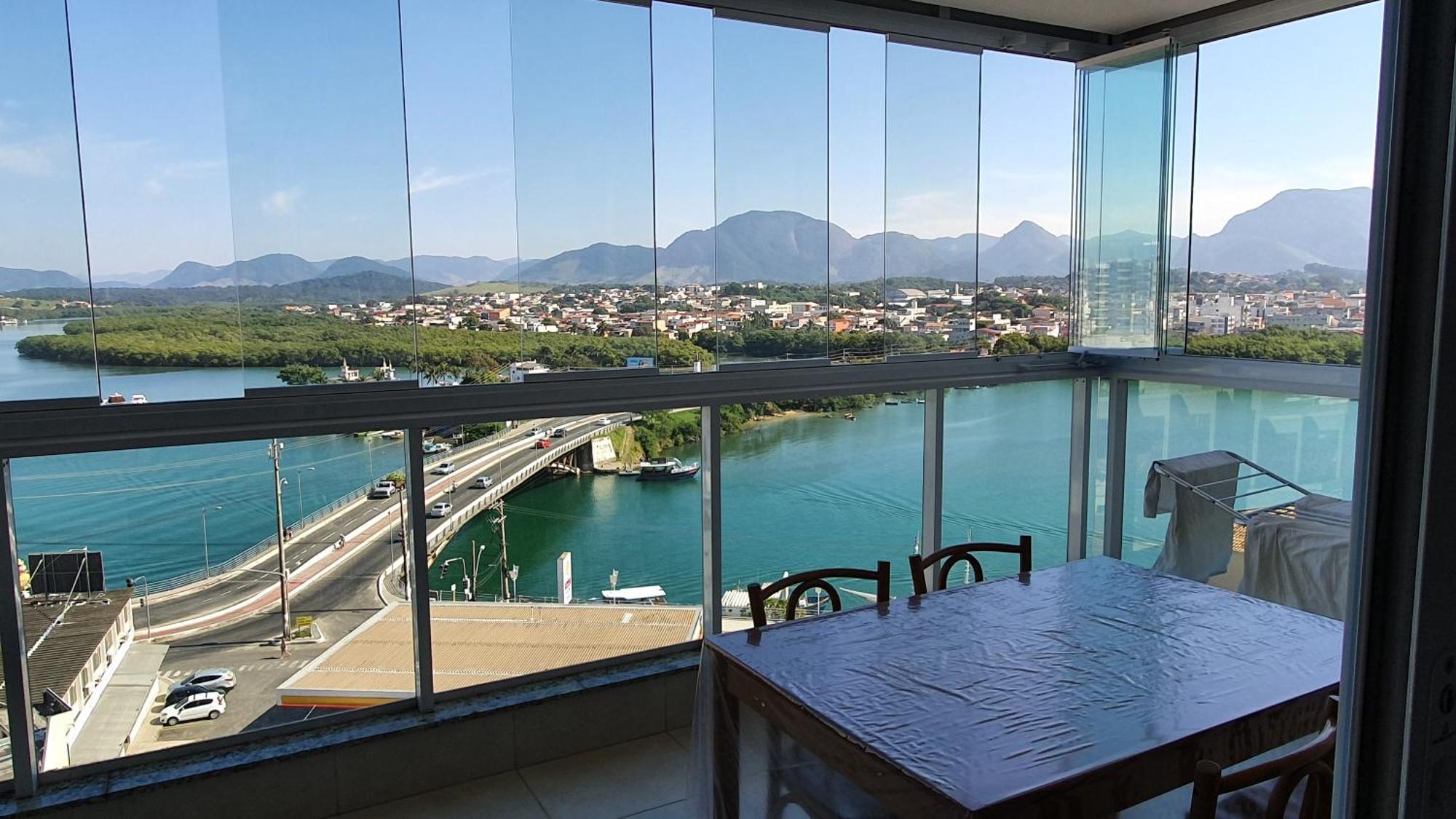 Apt Com Dois Quartos, Novo, Centro De Guarapari! Varanda Gourmet Com Vista Mar, Churrasqueira, Smart Tv, Wi-Fi 200 Mb, Lavadora De Roupas E Garagem Privativa Exterior foto